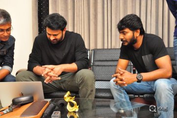 Prabhas Appreciates Paper Boy Trailer Photos